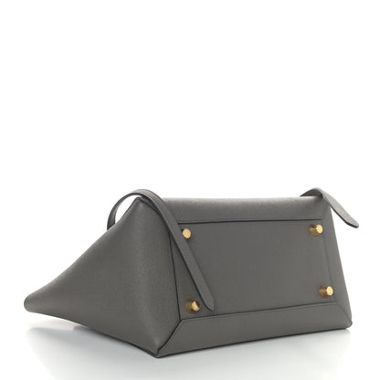 Celine Grained Calfskin Mini Belt Bag Grey 3 of 9