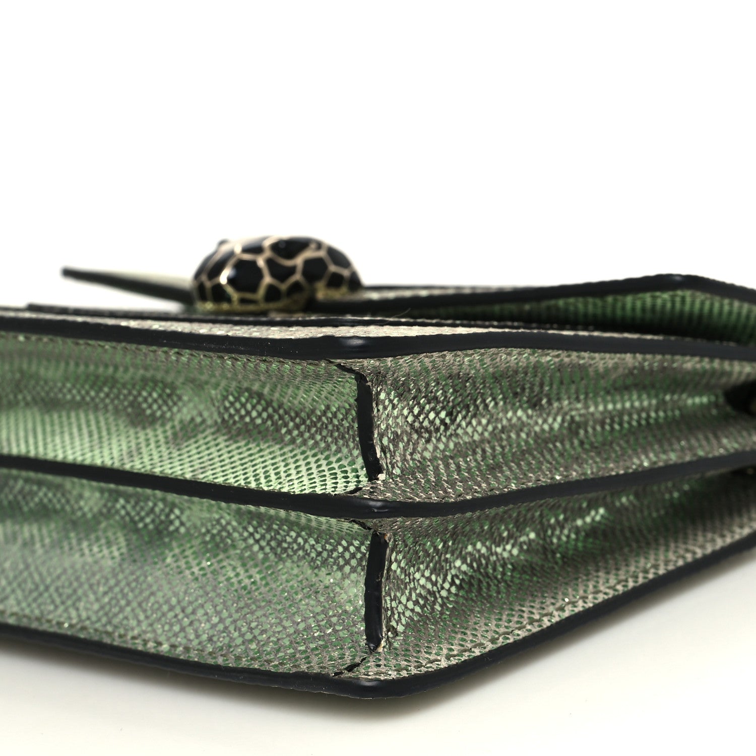 Bulgari Karung Serpenti Forever Crossbody Green 9 of 10