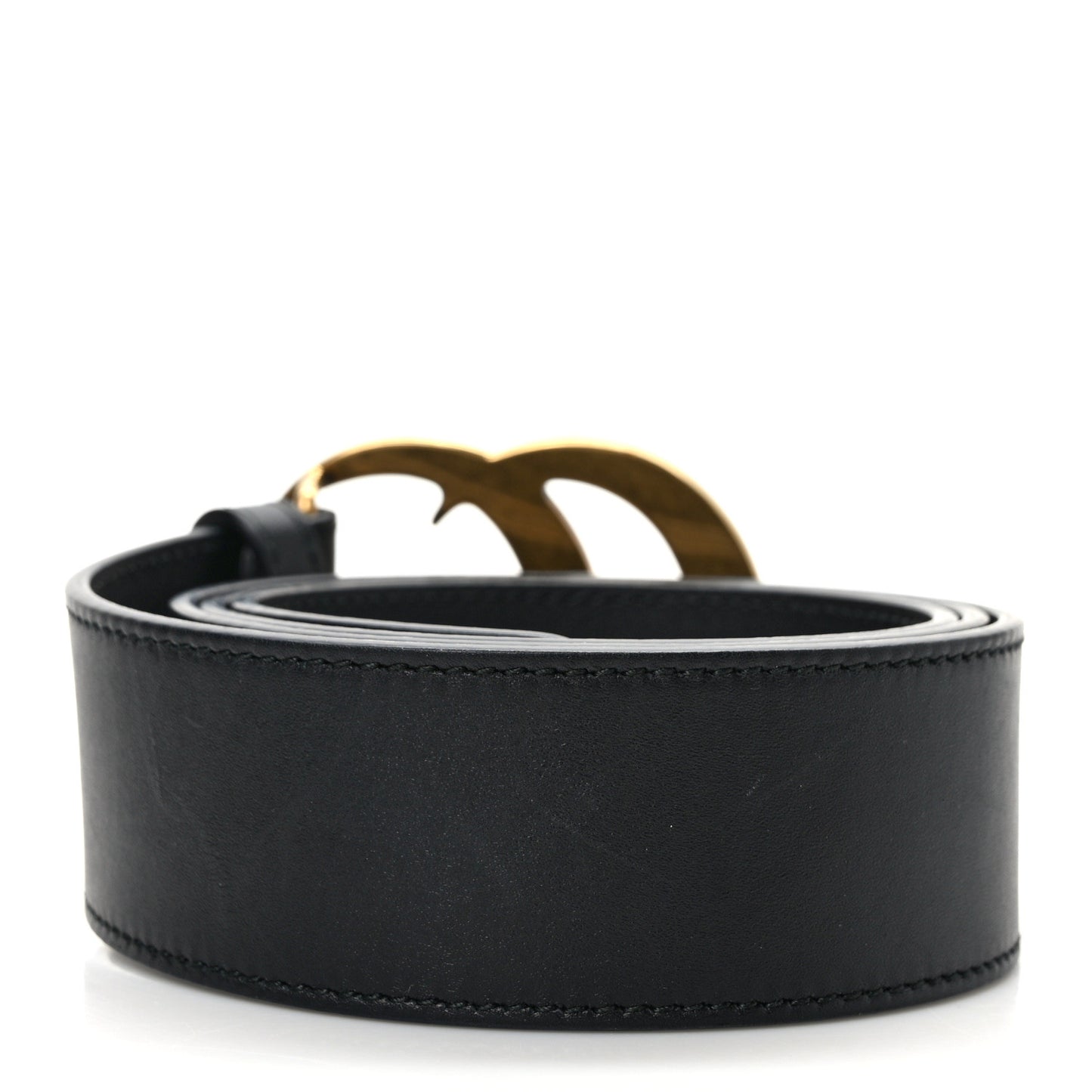 Calfskin Double G 40mm Belt 85 34 Black