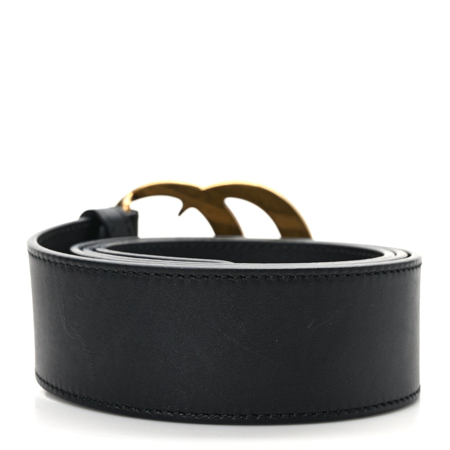 Gucci Calfskin Double G 40mm Belt 85 34 Black 2 of 5