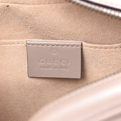 Gucci Calfskin Matelasse Small GG Marmont Chain Shoulder Bag Porcelain Rose 5 of 12