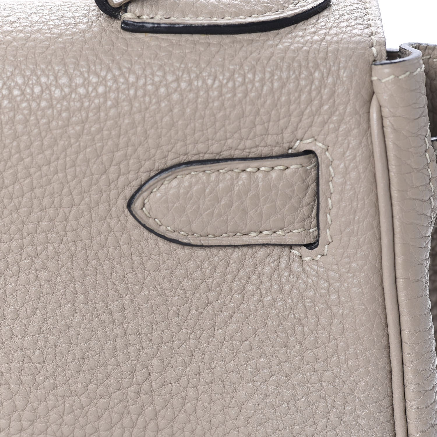 Hermes Togo Kelly Retourne 28 Gris Tourterelle 26 of 33