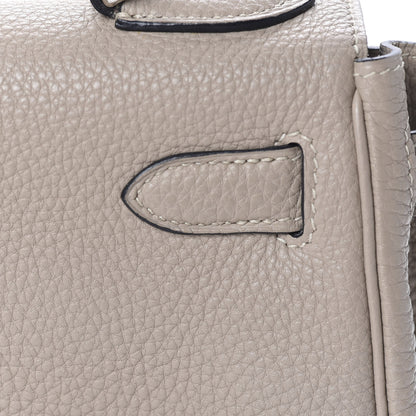 Hermes Togo Kelly Retourne 28 Gris Tourterelle 26 of 33