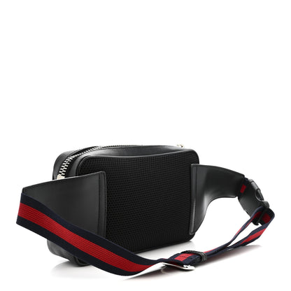 Gucci Soft GG Supreme Monogram Web Belt Bag Black Grey 3 of 10