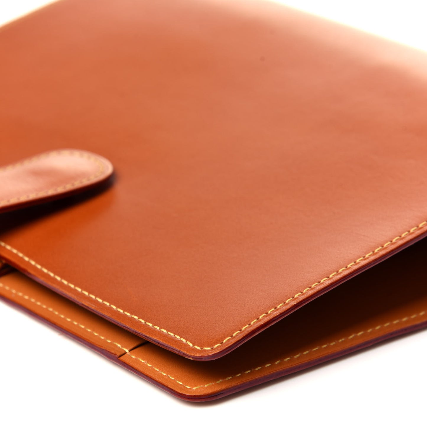 Nomade Medium Ring Agenda Cover Caramel