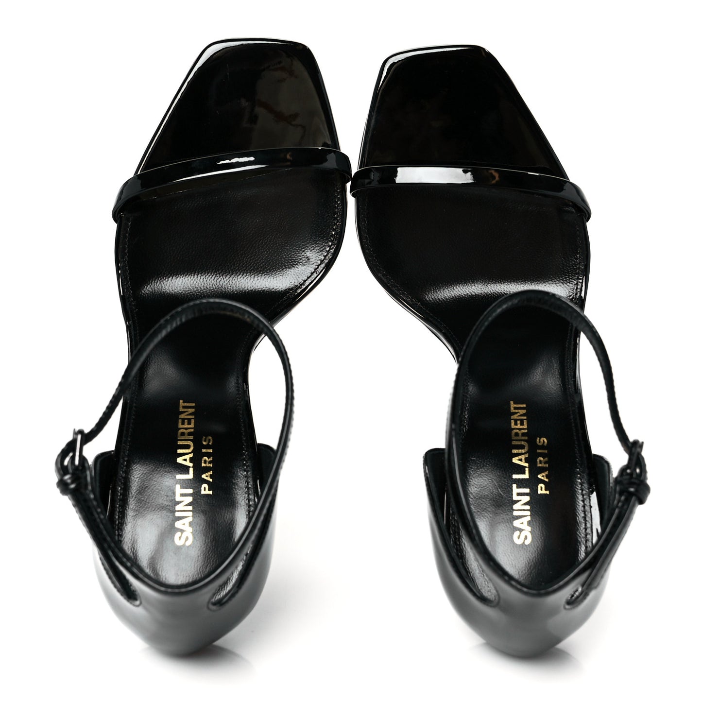 Patent Cassandra 100 Sandals 36.5 Black