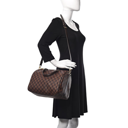 Louis Vuitton Damier Ebene Speedy Bandouliere 30 2 of 11
