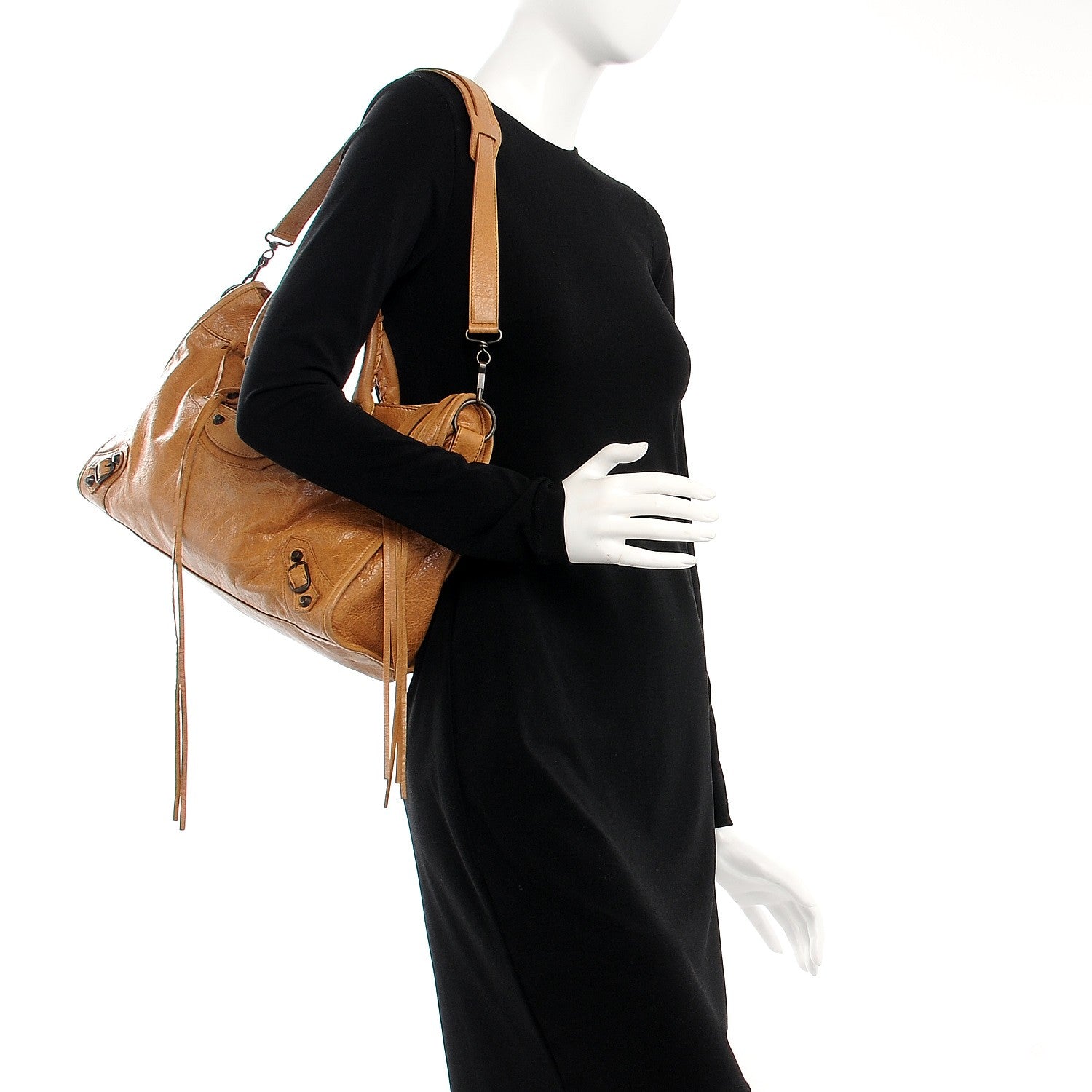 Balenciaga Agneau Classic Hardware City Cumin 2 of 14