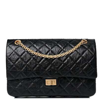 Chanel Aged Calfskin Quilted 2.55 Reissue 226 Flap Black 1 of 9