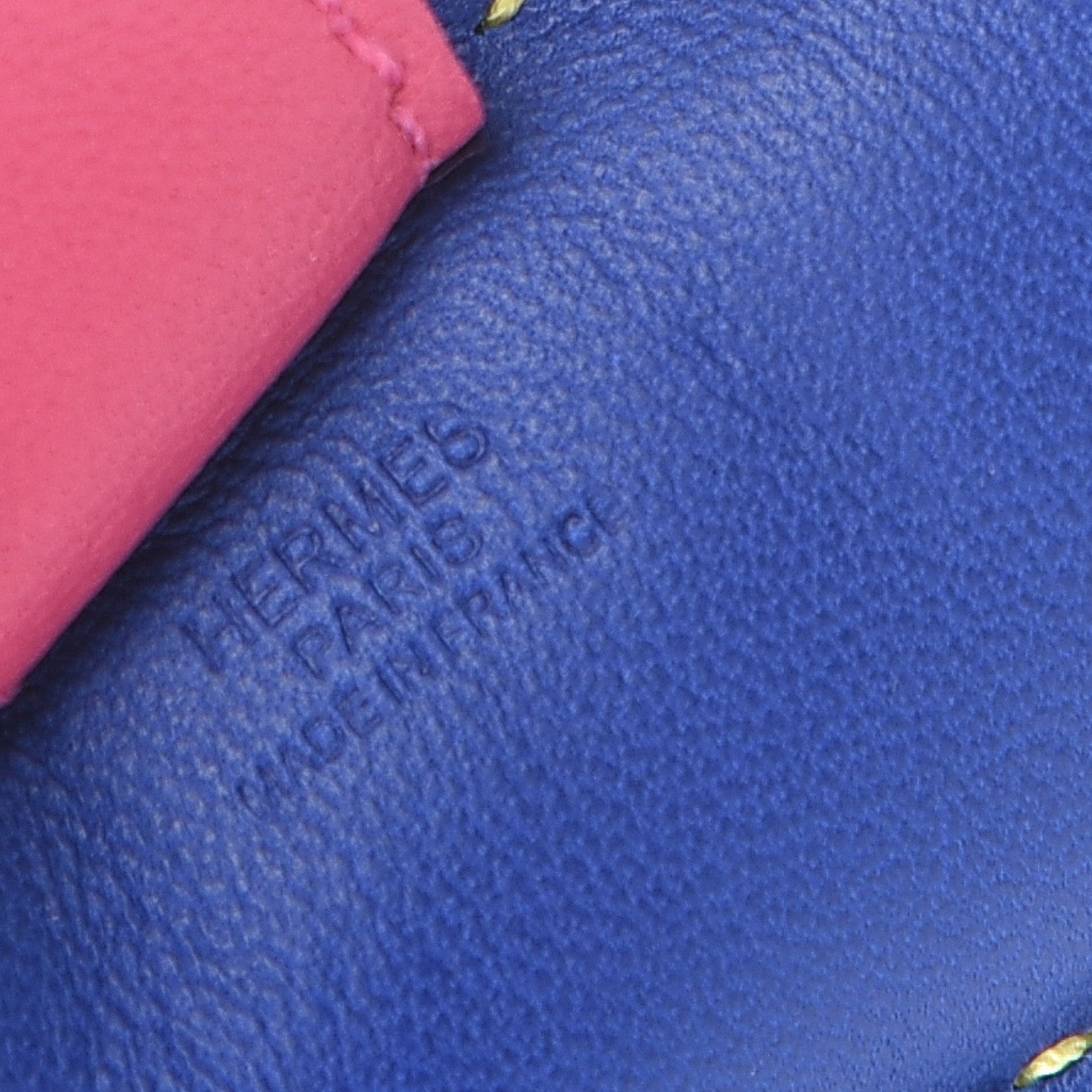 Hermes Milo Lambskin Grigri Rodeo Horse Bag Charm PM Bleu Electrique Bleu Azteque Soufre Menthe Rose Shocking Violet 5 of 7