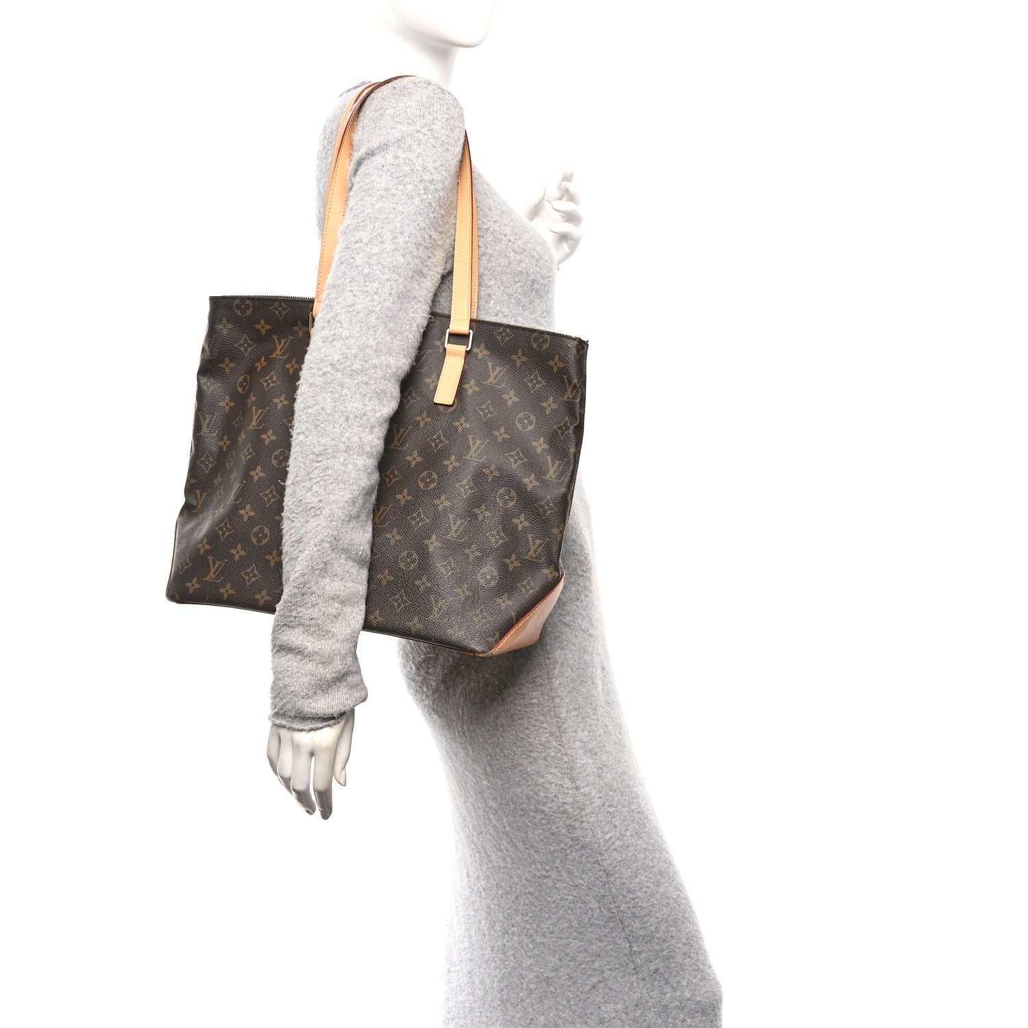 Louis Vuitton Monogram Cabas Mezzo 2 of 9
