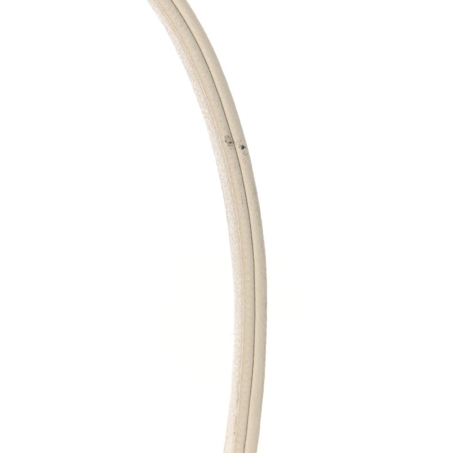 Lambskin Quilted Trendy Vanity Case White