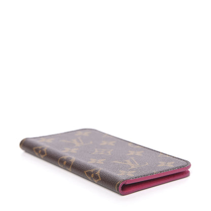 Louis Vuitton Monogram iPhone X/XS Folio Case Rose Pop 4 of 8