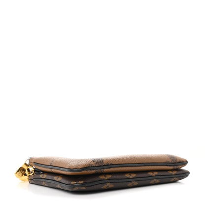 Louis Vuitton Reverse Monogram Giant Double Zip Pochette 4 of 10