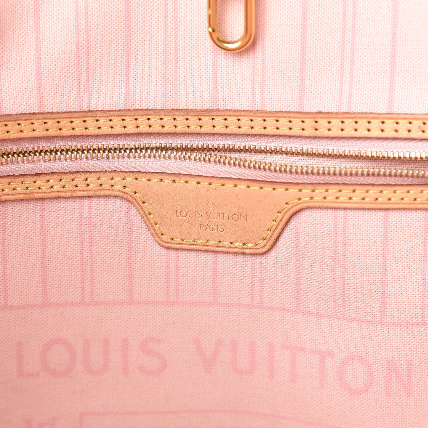 Damier Azur Neo Neverfull MM Rose Ballerine
