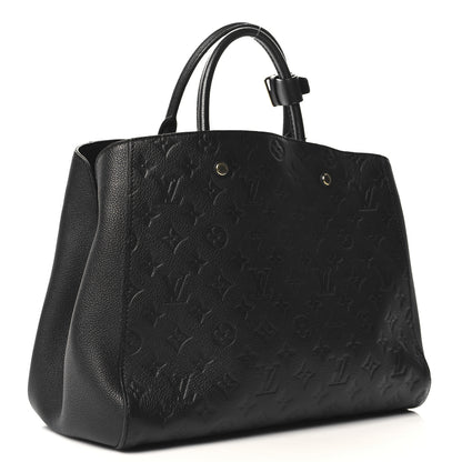 Louis Vuitton Empreinte Montaigne GM Black 3 of 9