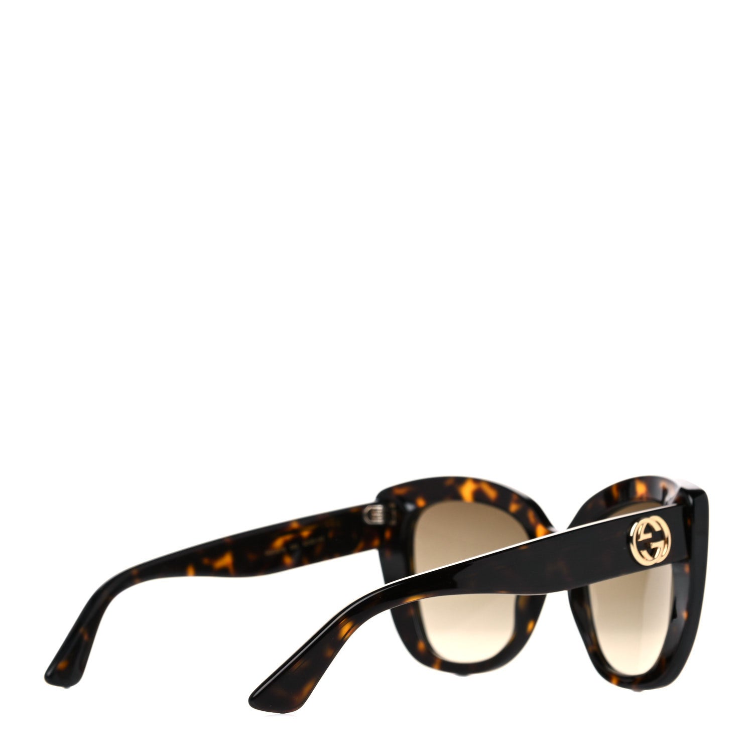 Gucci Cat Eye Sunglasses GG0164S Tortoise 4 of 8