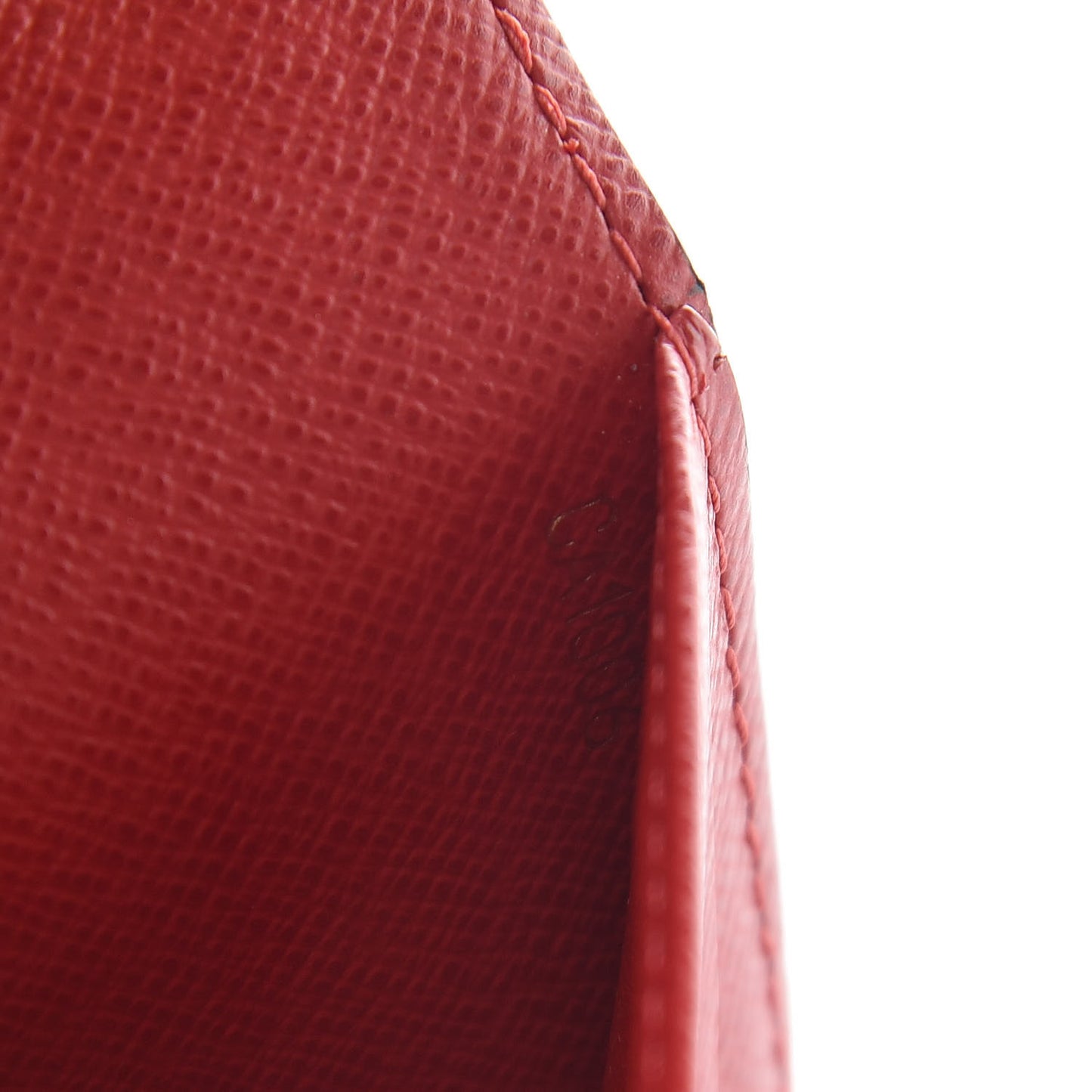 Damier Ebene Koala Small Ring Agenda Cover Red
