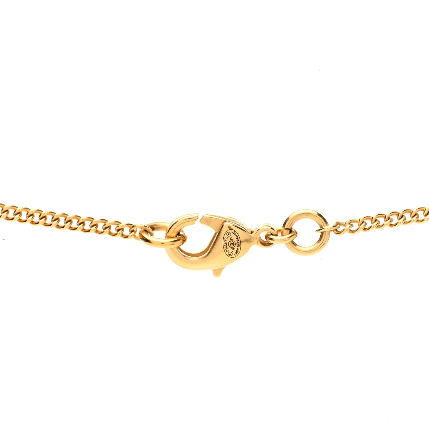 CC Necklace Matte Gold