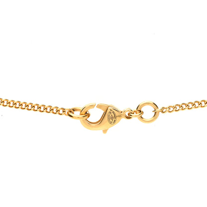 Chanel CC Necklace Matte Gold 5 of 6