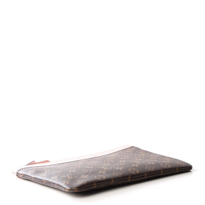 Louis Vuitton Monogram Daily Pouch Rose Poudre 3 of 9