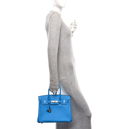 Hermes Epsom Birkin 30 Bleu Frida 2 of 11