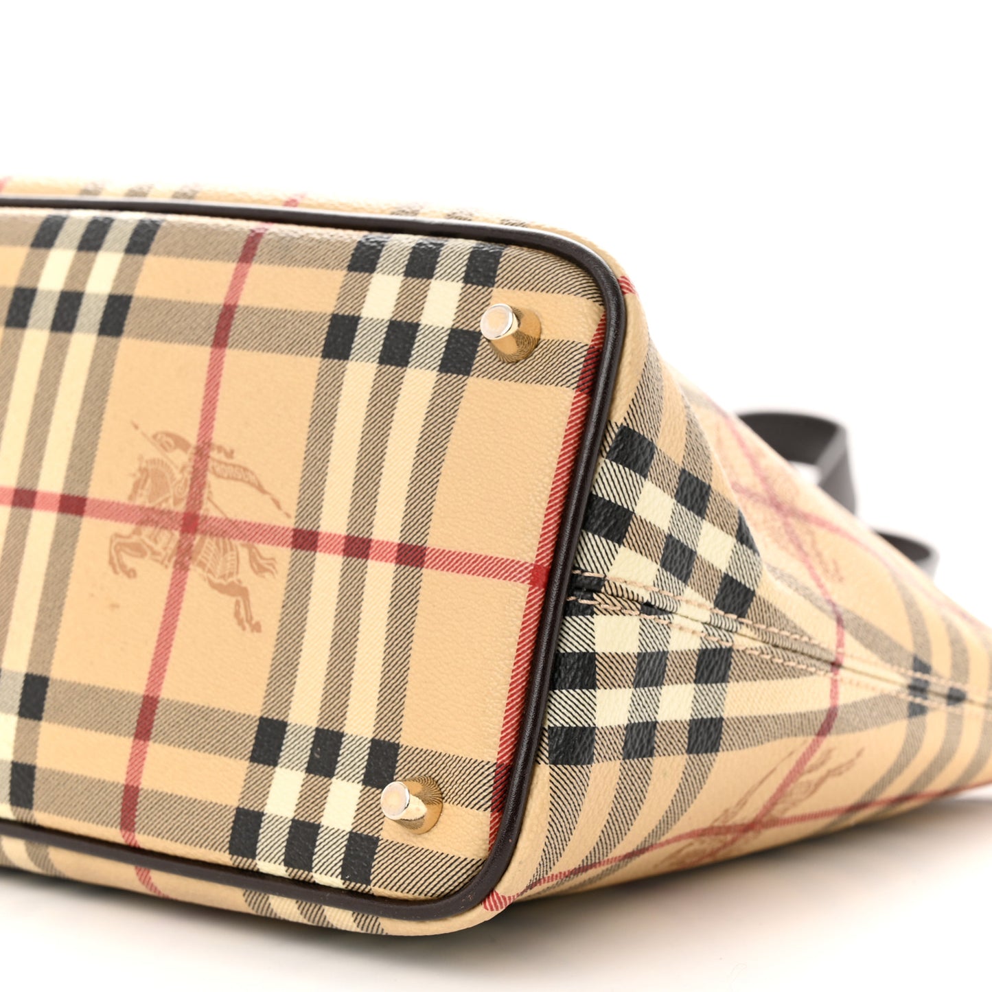 Haymarket Check Medium Regent Tote Chocolate