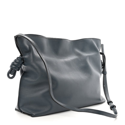 Loewe Calfskin Small Flamenco Knot Bag Indigo 3 of 10