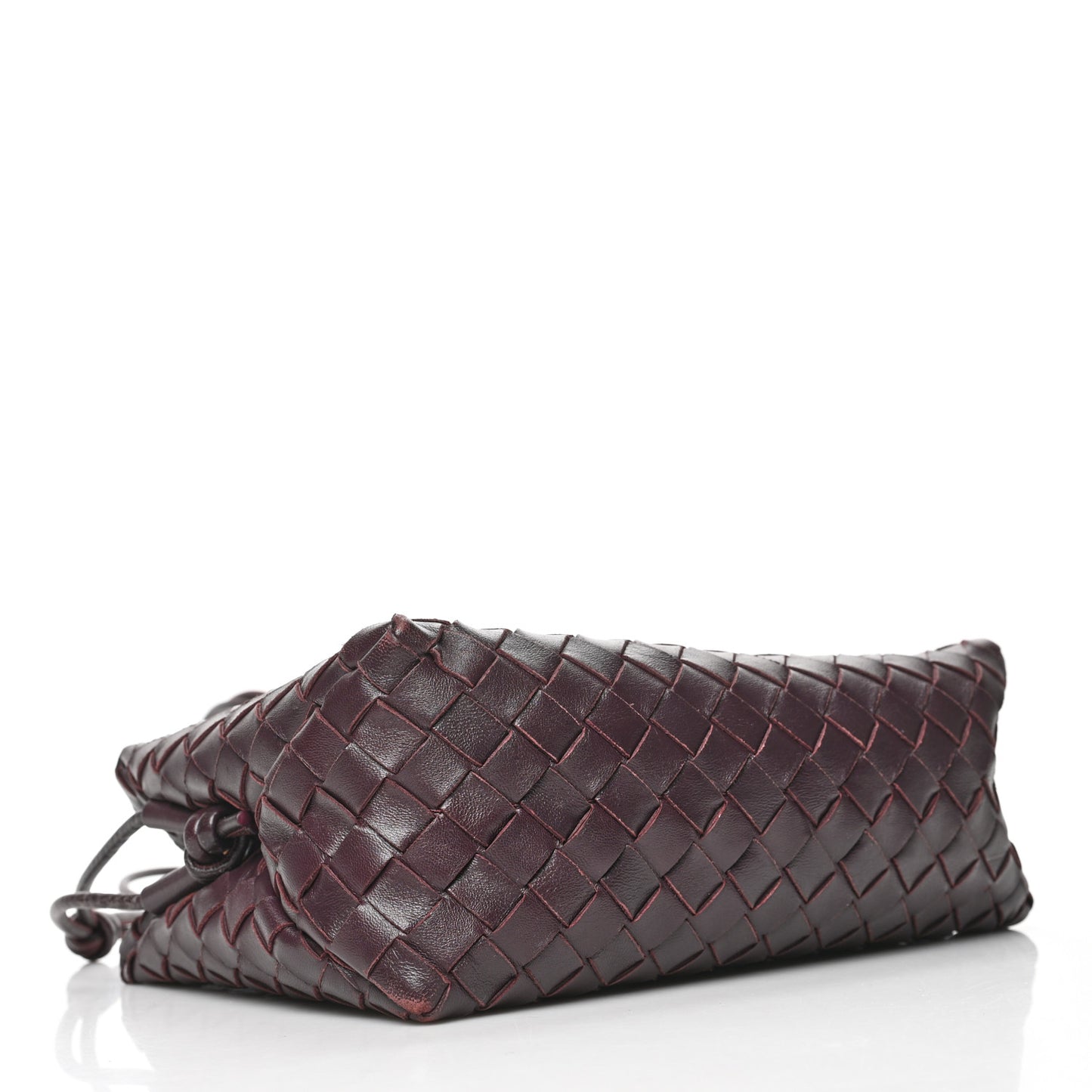 Nappa Intrecciato Medium Loop Camera Bag Grape