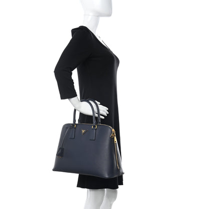 Prada Saffiano Large Promenade Tote Baltico 2 of 10
