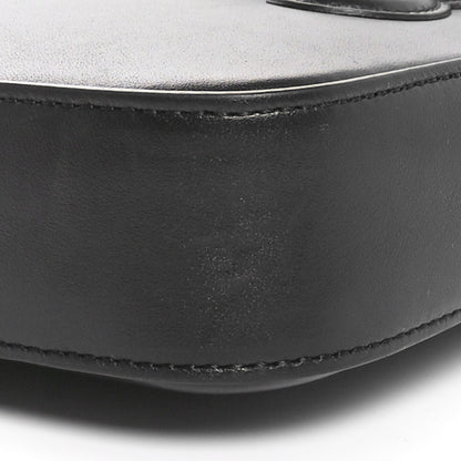 Celine Smooth Calfskin Cuir Triomphe Camera Shoulder Bag Black 8 of 9