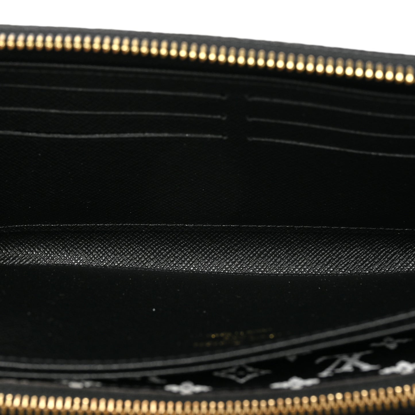 Monogram Giant Jungle Zippy Wallet Black