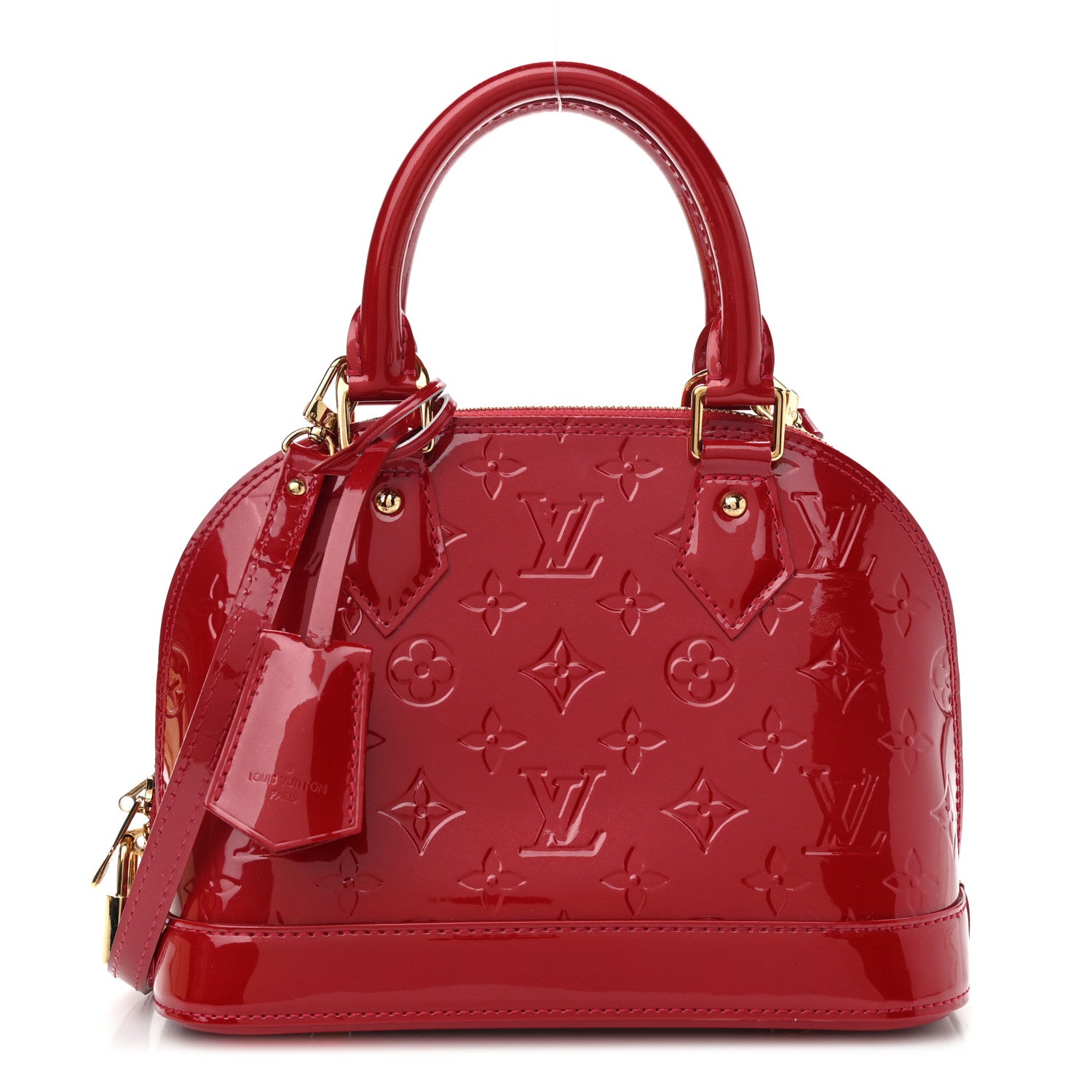 Louis Vuitton Vernis Alma BB Pomme D'Amour 1 of 8