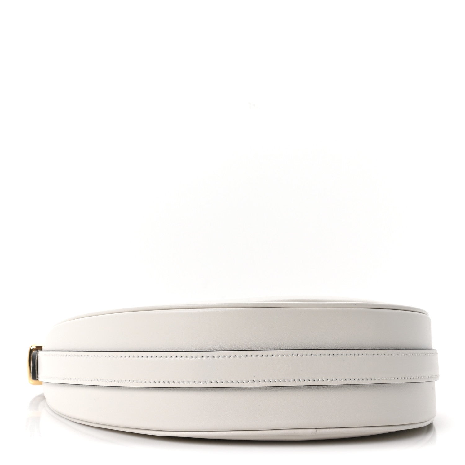 Prada Soft Calfskin Arque Shoulder Bag White 4 of 10