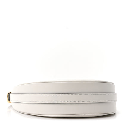 Prada Soft Calfskin Arque Shoulder Bag White 4 of 10