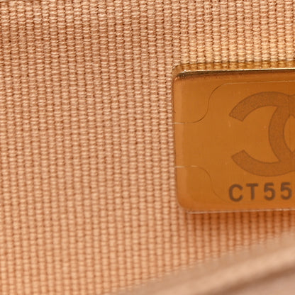 Chanel Caviar Quilted Wallet on Chain WOC Beige 14 of 21