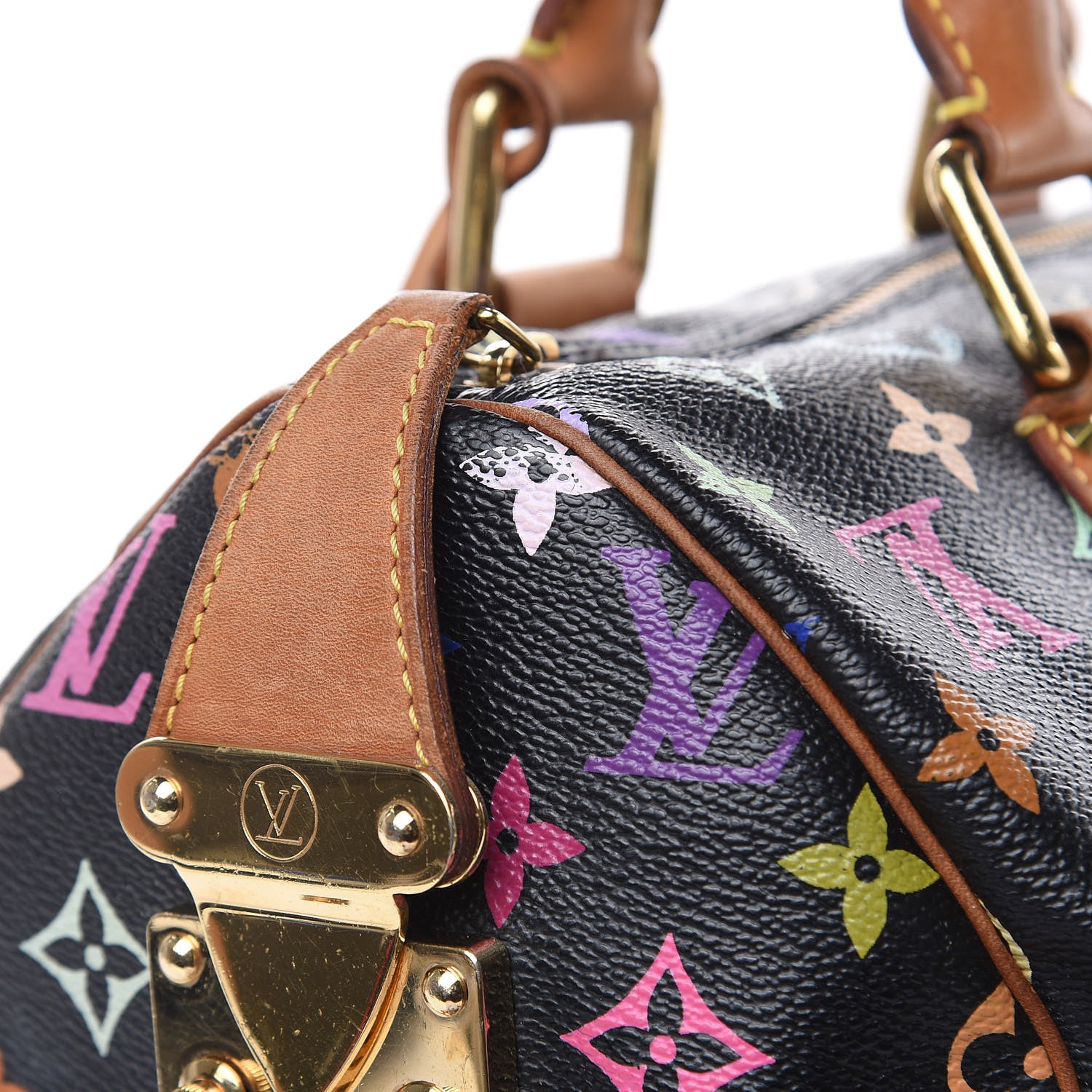 Louis Vuitton Monogram Multicolor Speedy 30 Black 13 of 19