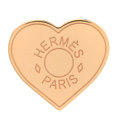 Hermes Permabrass Coeur Scarf Ring 1 of 4