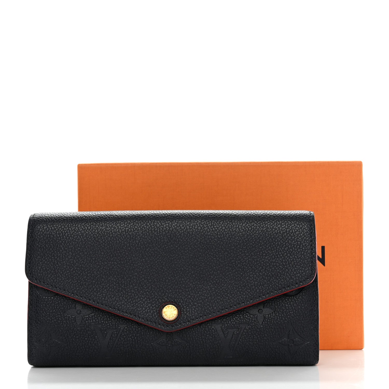 Louis Vuitton Empreinte Sarah Wallet NM Marine Rouge 11 of 11