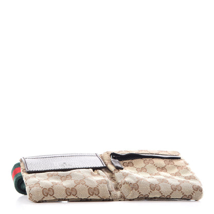 Gucci Monogram Web Belt Bag Dark Brown 4 of 8