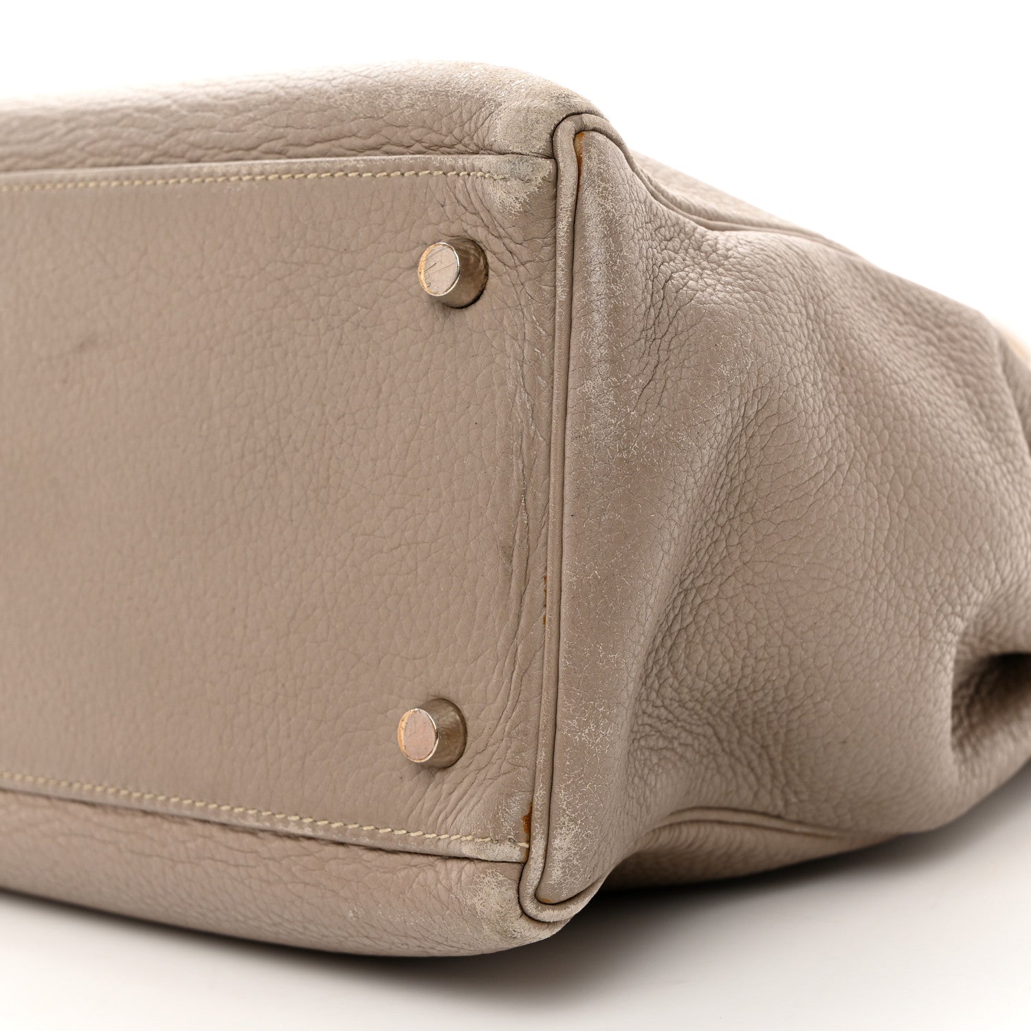 Hermes Taurillon Clemence Kelly Retourne 35 Etoupe 13 of 27
