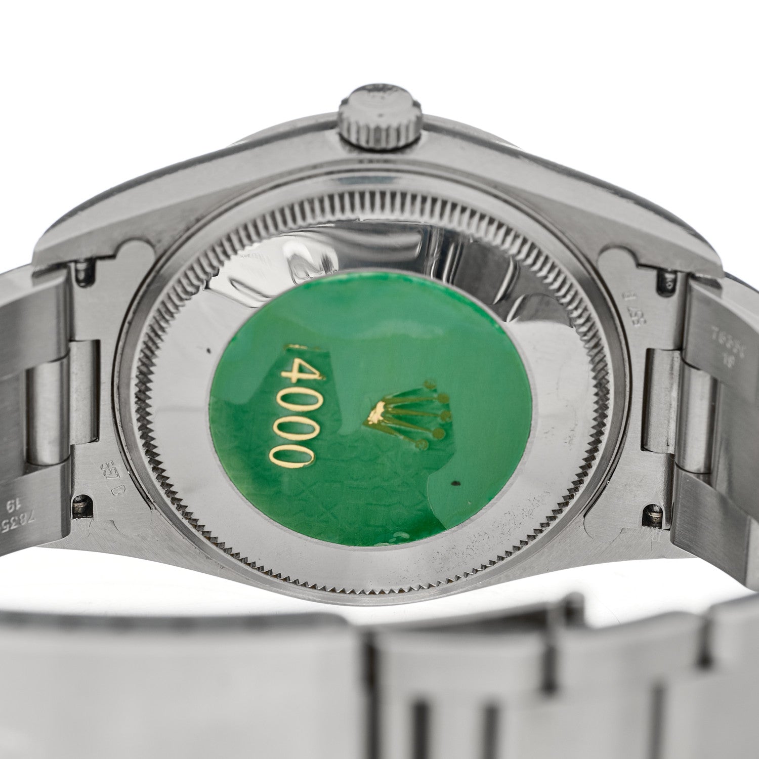 Rolex Stainless Steel 34mm Air-King Oyster Perpetual Precision Watch Black 14000 4 of 5