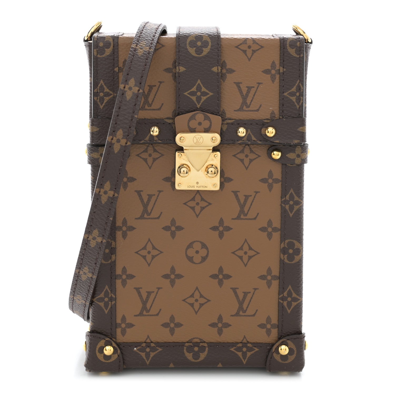 Louis Vuitton Reverse Monogram Pochette Trunk Verticale 1 of 12