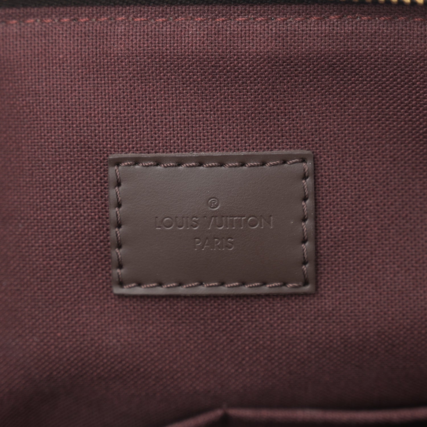 Louis Vuitton Damier Ebene Iena MM 6 of 11