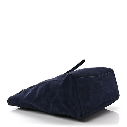 Jimmy Choo Suede Lexie Tote Navy Blue 4 of 10