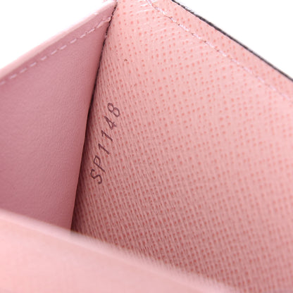 Louis Vuitton Epi Victorine Wallet Rose Ballerine 7 of 8