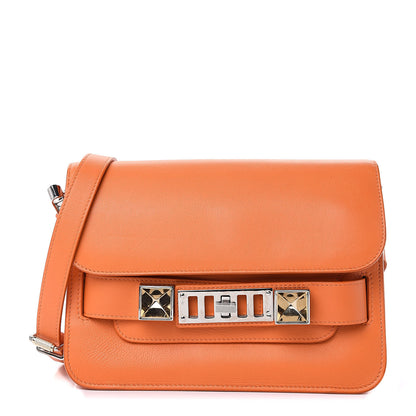 Proenza Schouler Smooth Calfskin Mini PS11 Classic Shoulder Bag Orange 1 of 12