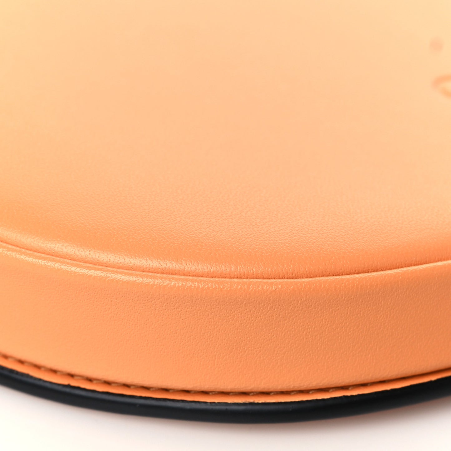 Soft Calfskin Small Heel Bag Apricot
