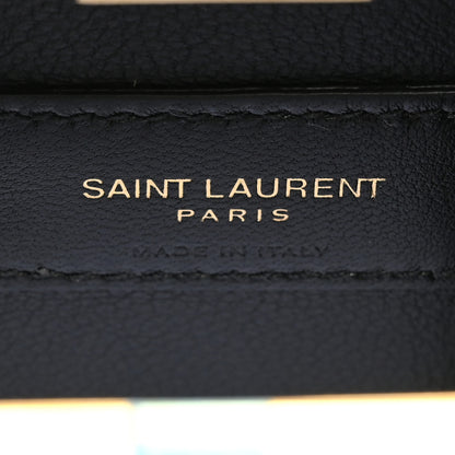 Saint Laurent Metal Tuxedo Box Clutch Gold 6 of 10