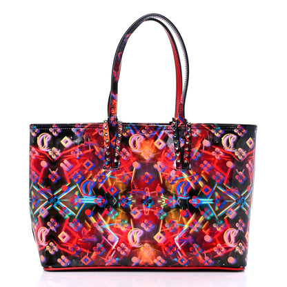 Christian Louboutin Patent Calfskin Small Discolaser Cabata Tote Multicolor 3 of 11